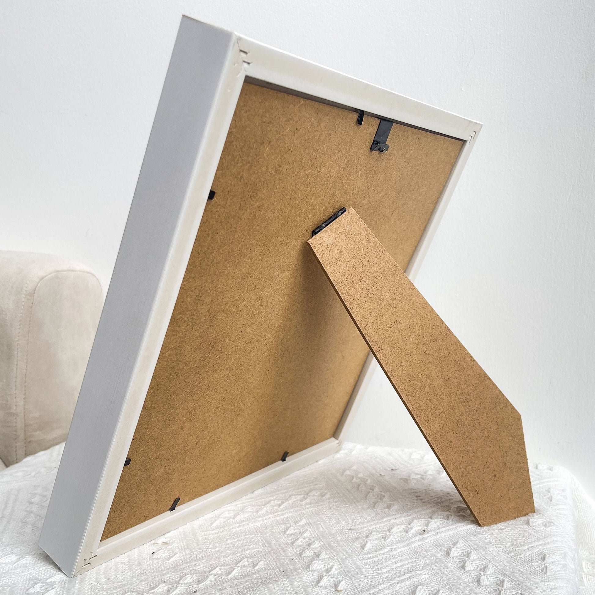 Mother & Daughter shadow box back, wooden stand, MDF wood, white frame, a perfect gift for mom
